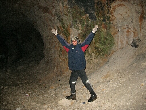 In grotto beside village SHiryaevo
